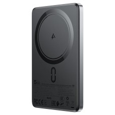 Повербанк портативний акумулятор Power bank Acefast M8 fultra-thin magnetic wireless магнітний PD18W 5000 mAh Black